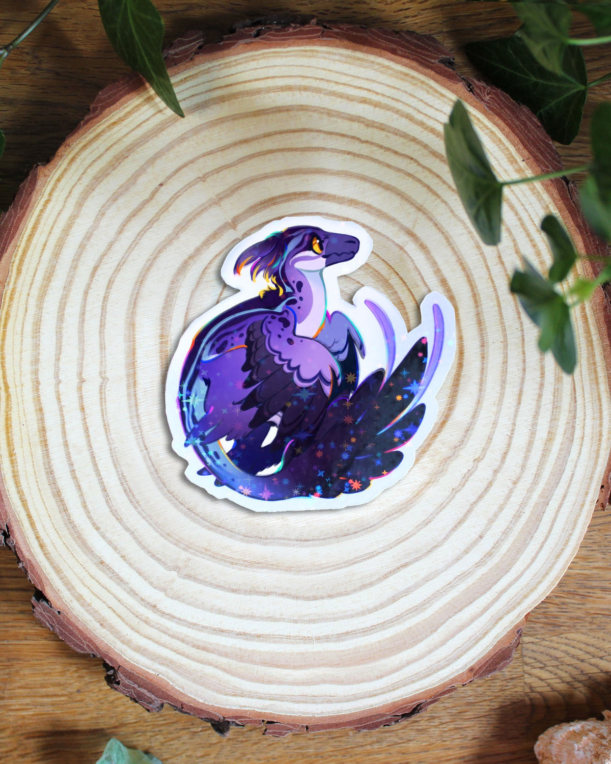 Microraptor | Holographic Sticker