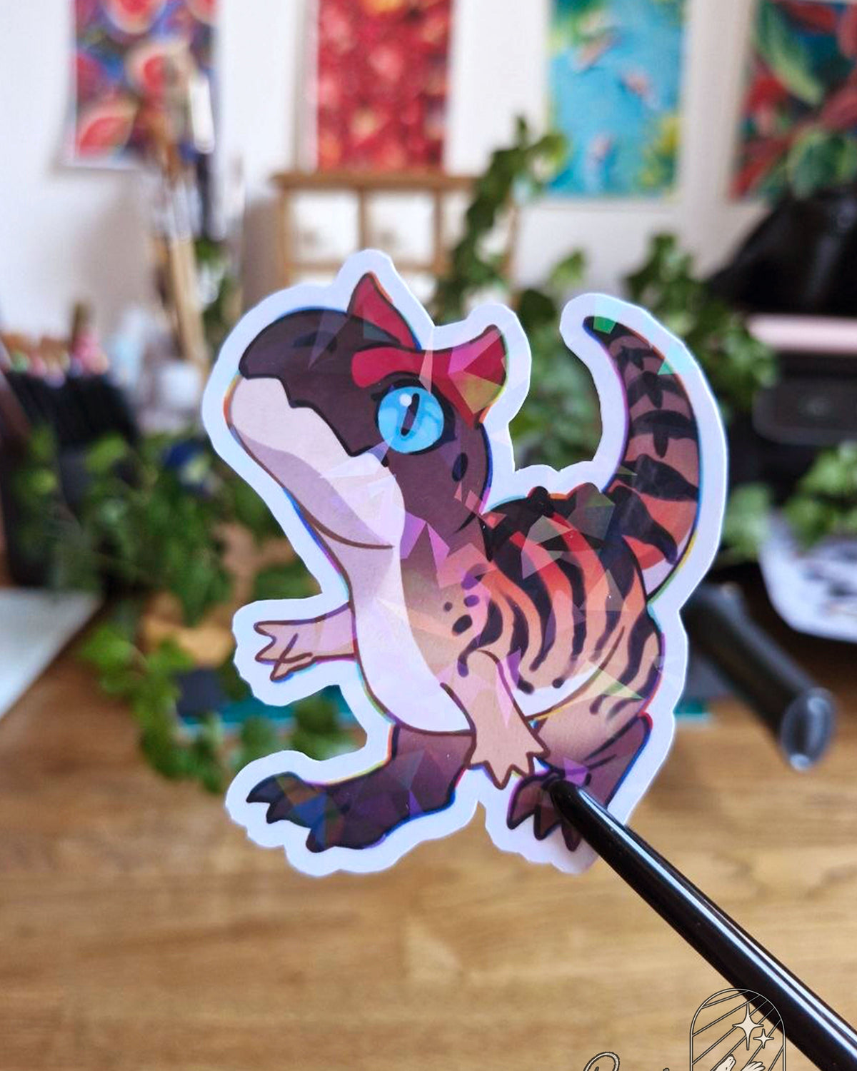 Carnotaurus | Holographic Sticker