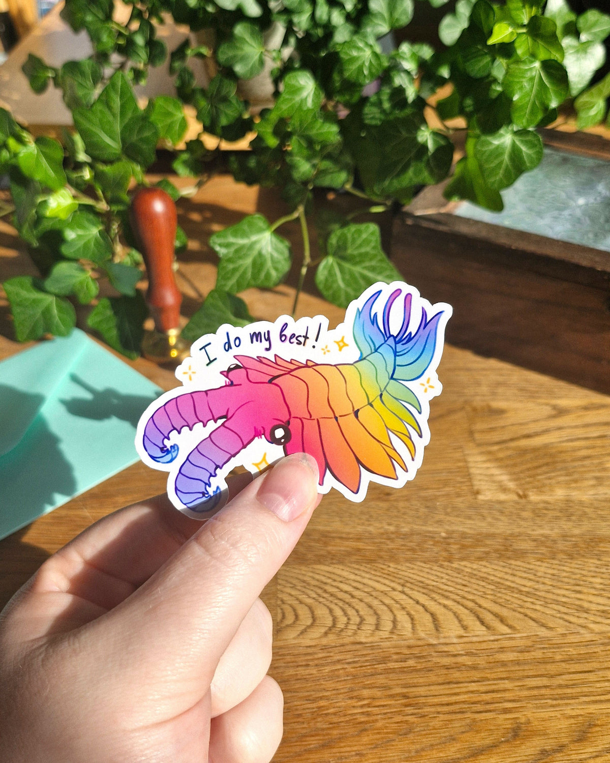 Anomalocaris | Holographic Sticker