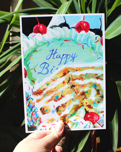 Happy Bi- | Matte Poster