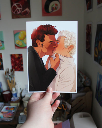 The Kiss | Matte Poster