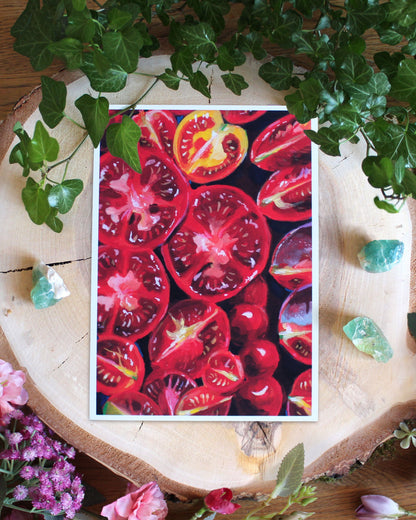 Sunny Tomatoes | Matte Poster
