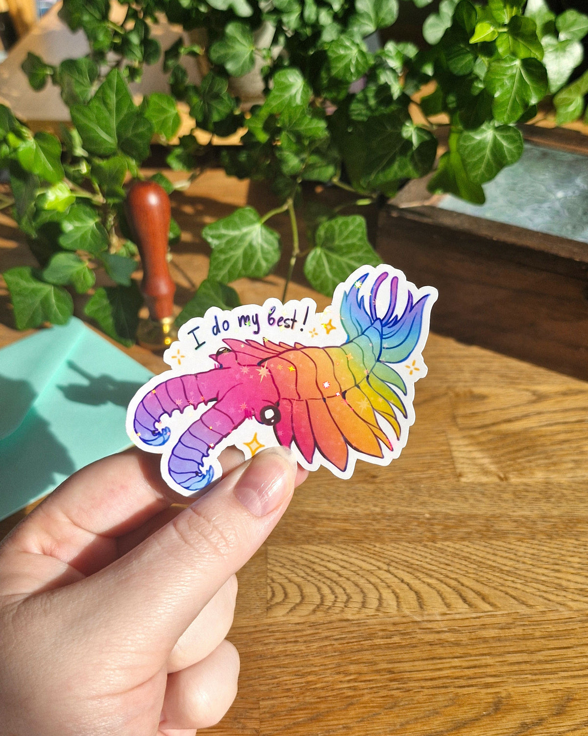 Anomalocaris | Holographic Sticker