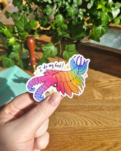 Anomalocaris | Holographic Sticker