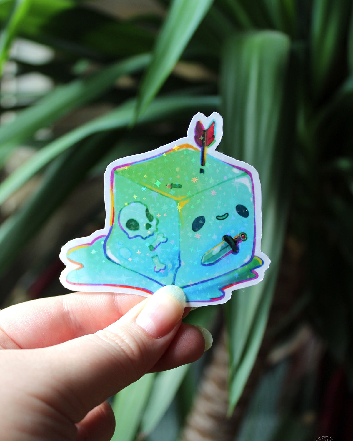 Flubber | Holographic Sticker