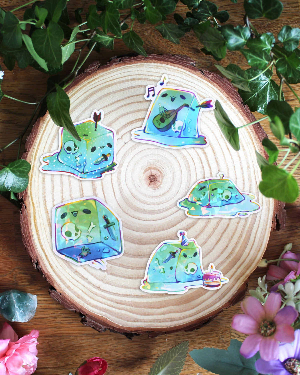 Flubber | Holographic Sticker