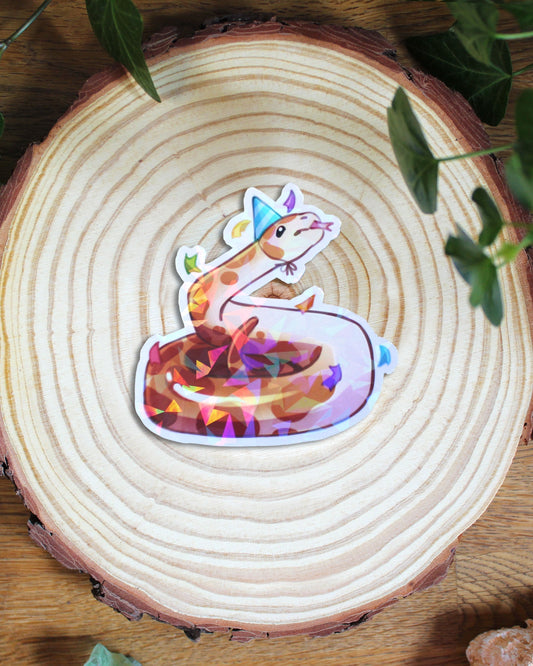 Party Snakes | Holographic Sticker