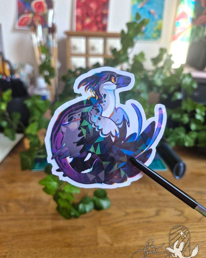 🏳️‍🌈Paleo Pride🏳️‍⚧️ Demisexual Pack | Holographic Sticker Bundle