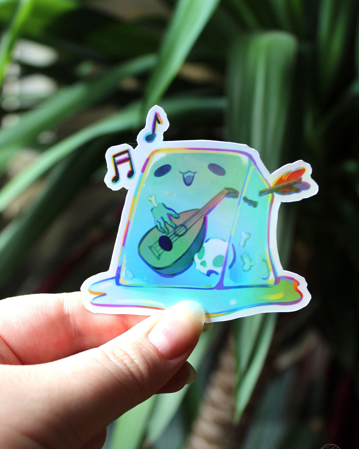 Flubber | Holographic Sticker