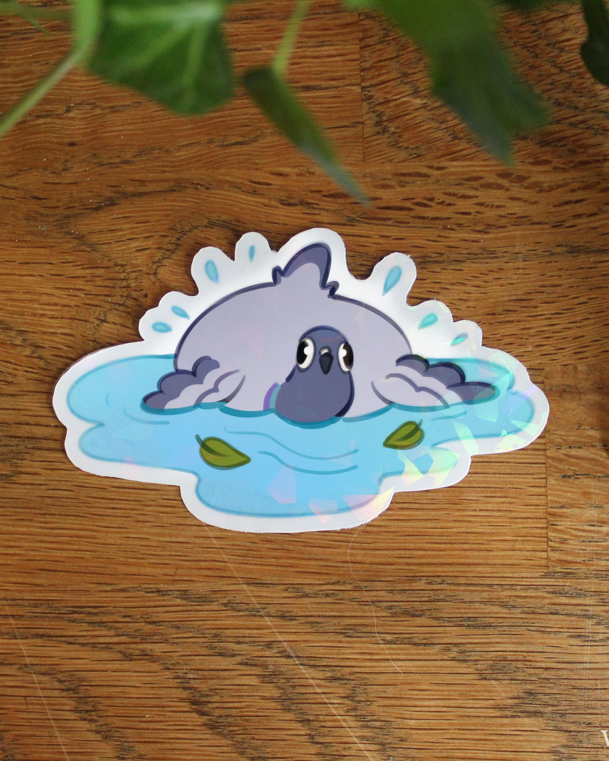 Pigeon | Holographic Sticker