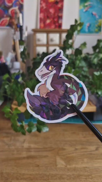 Deinonychus | Holographic Sticker