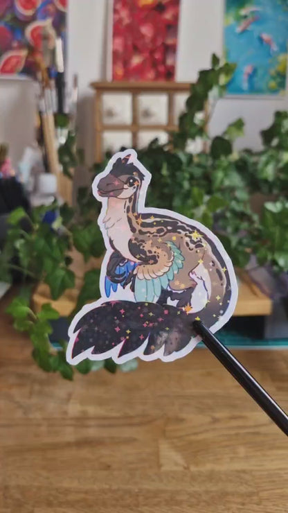 Austroraptor | Holographic Sticker