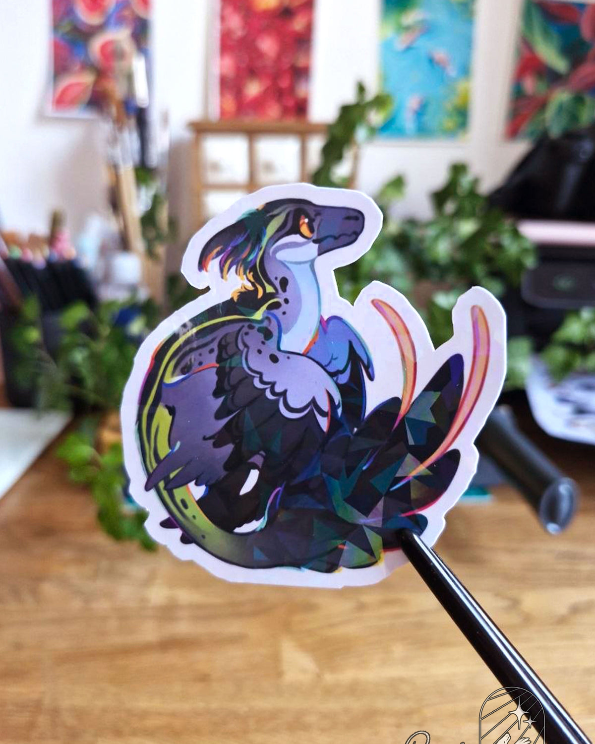 🏳️‍🌈Paleo Pride🏳️‍⚧️ Agender Pack | Holographic Sticker Bundle
