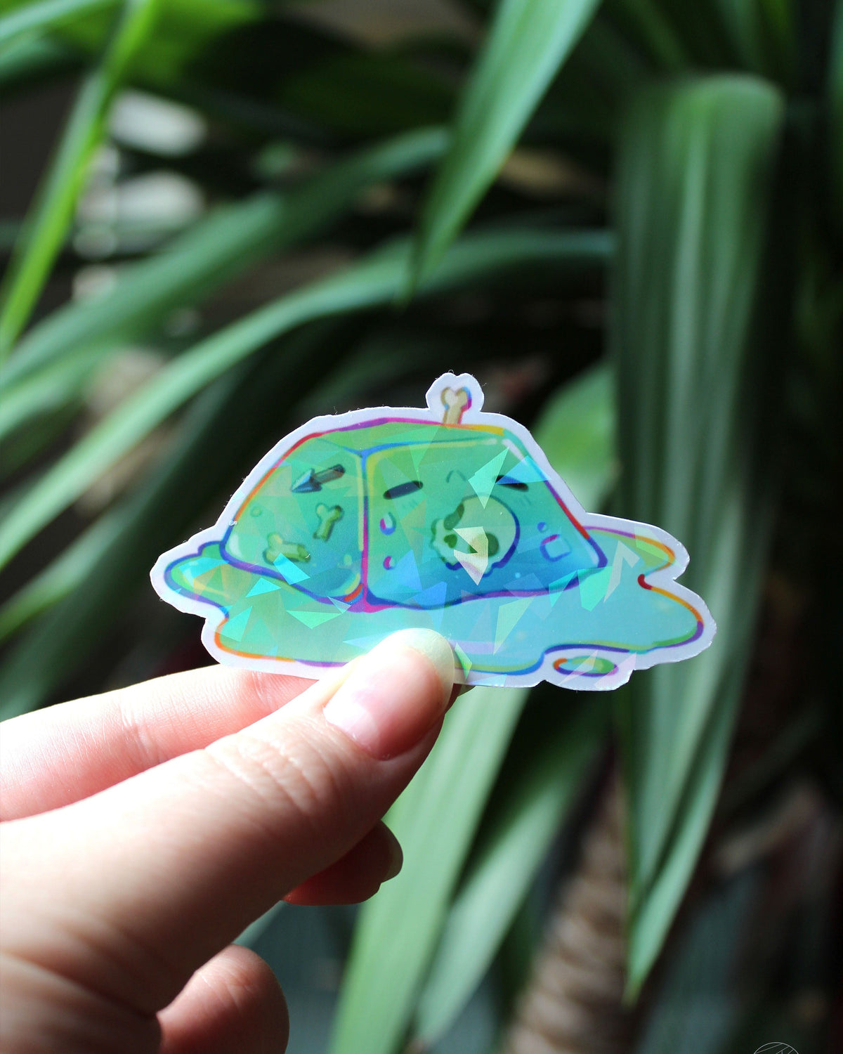 Flubber | Holographic Sticker