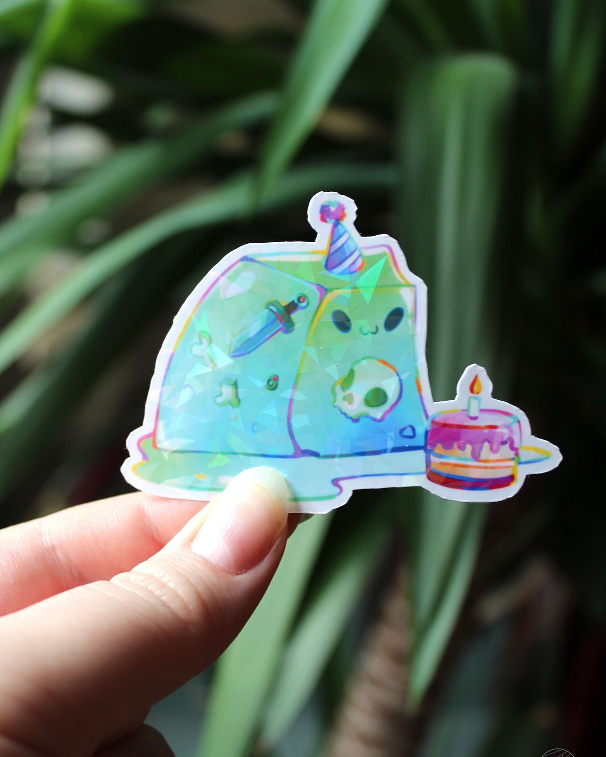 Flubber | Holographic Sticker