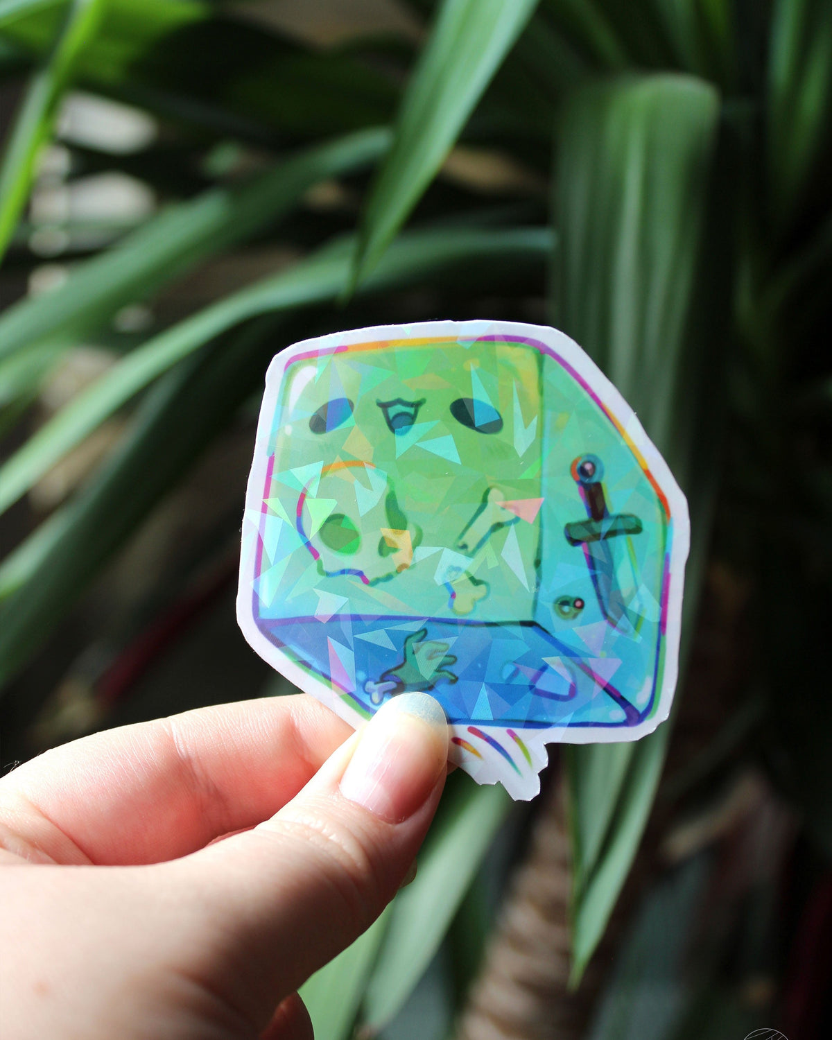 Flubber | Holographic Sticker