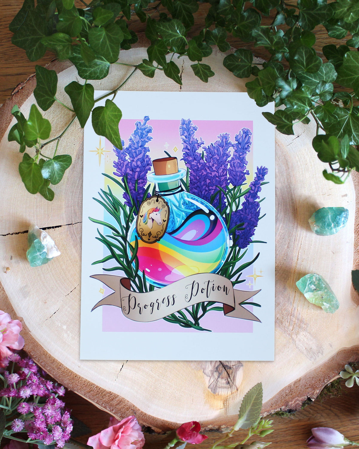 Pride Potion 🏳️‍🌈 | Progress Potion Matte Poster