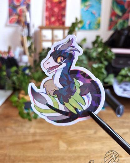 🏳️‍🌈Paleo Pride🏳️‍⚧️ Agender Pack | Holographic Sticker Bundle