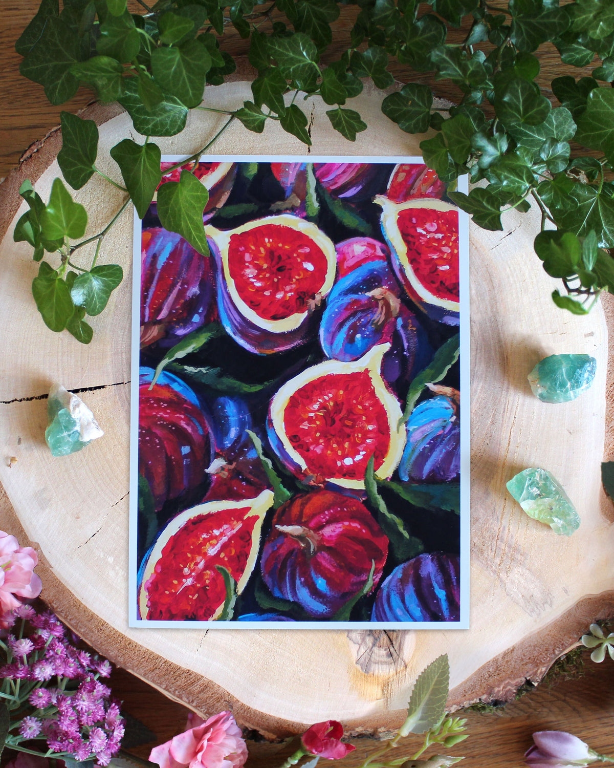 Autumn Figs | Matte Poster