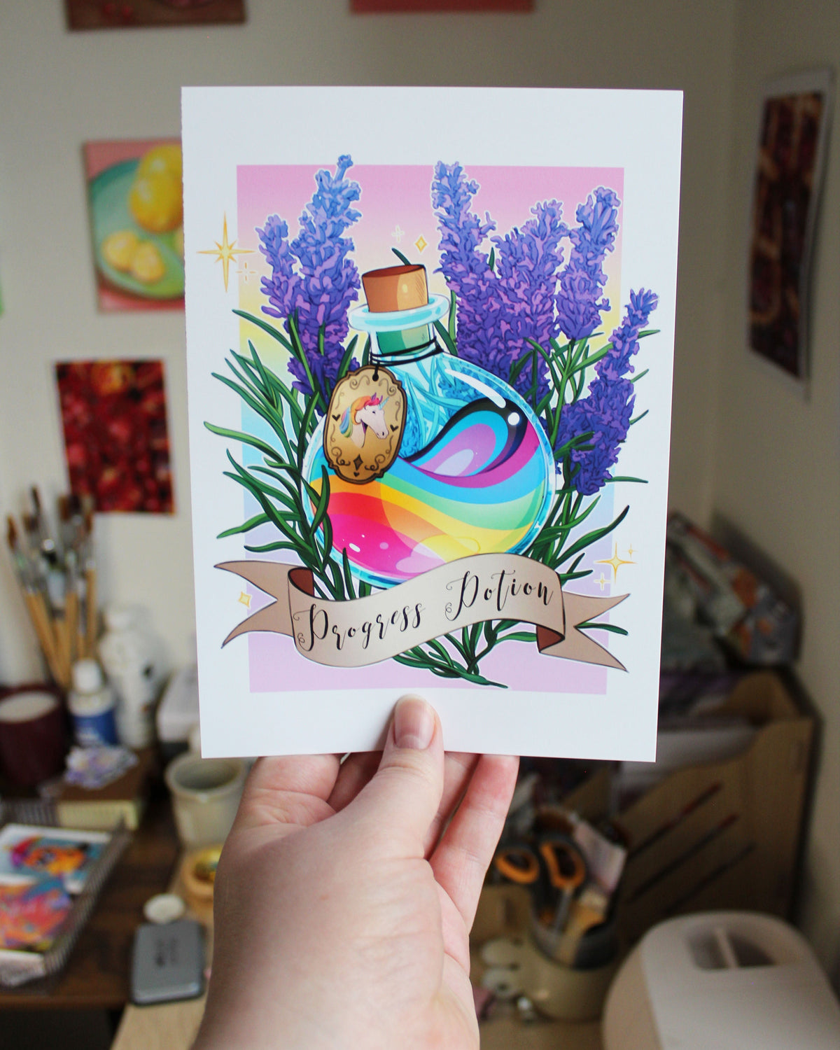 Pride Potion 🏳️‍🌈 | Progress Potion Matte Poster
