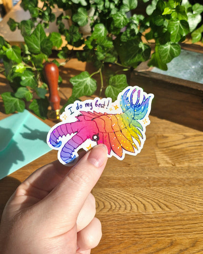 Anomalocaris | Holographic Sticker